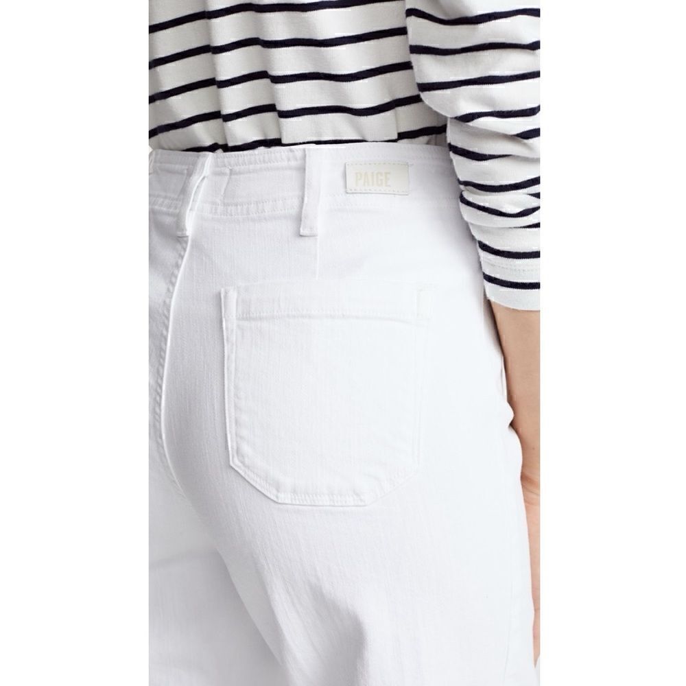 PAIGE
Nellie Culotte Jeans in Crisp White size 30/ pristine - Picture 6 of 7
